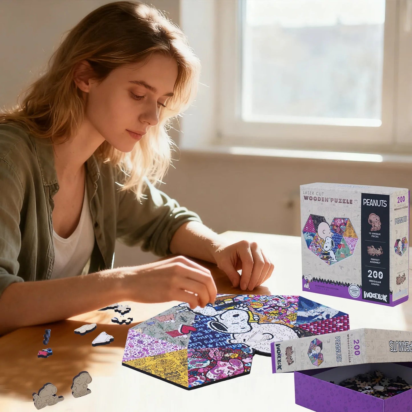 Sweet Hugs, Snoopy Jigsaw Puzzles