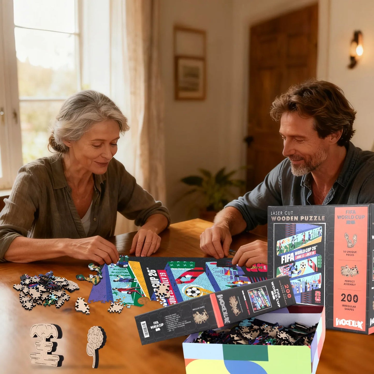 World Cup 2026 Kansas City Poster, FIFA Jigsaw Puzzle