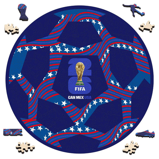 World Cup 2026 USA Ball, FIFA Jigsaw Puzzle