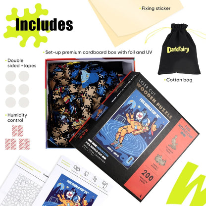 World Cup 2026 Houston Poster, FIFA Jigsaw Puzzle