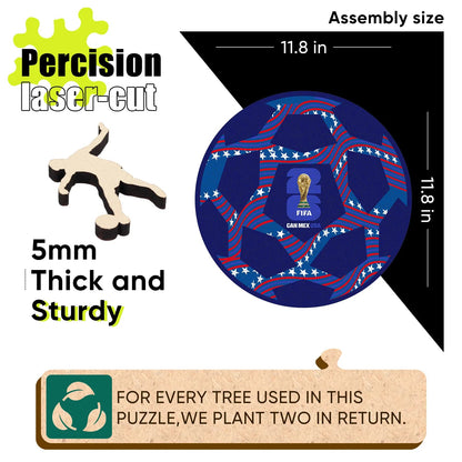 World Cup 2026 USA Ball, FIFA Jigsaw Puzzle