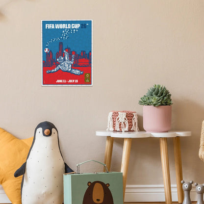 World Cup 2026 Dallas Poster, FIFA Jigsaw Puzzle