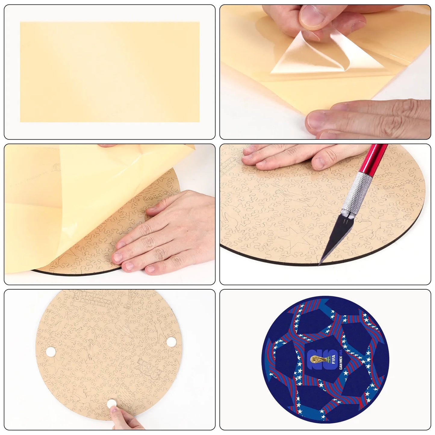 World Cup 2026 USA Ball, FIFA Jigsaw Puzzle