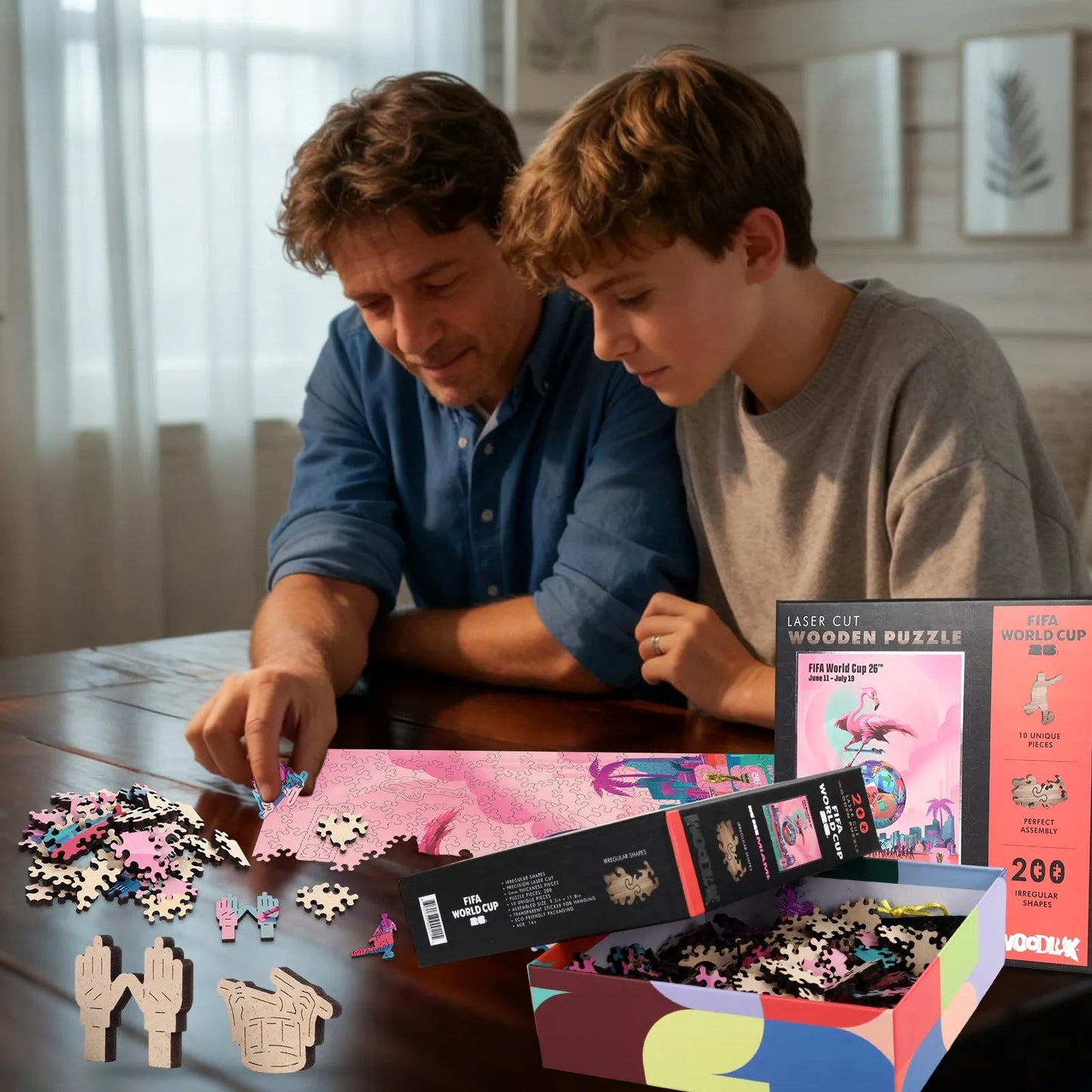 World Cup 2026 Miami Poster, FIFA Jigsaw Puzzle